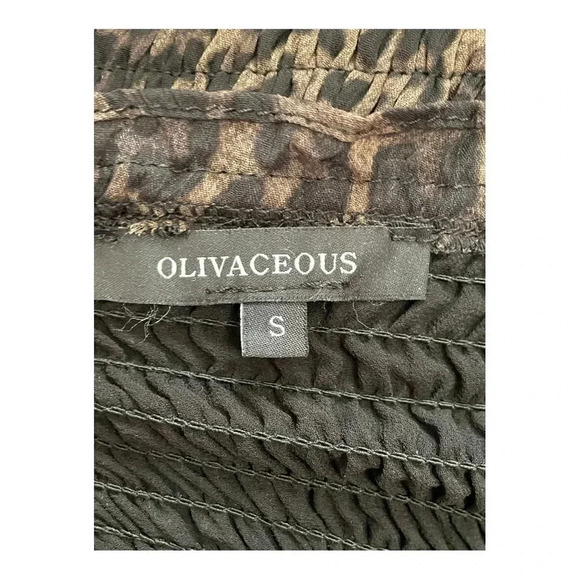 Olivaceous Cheetah Print Dress‎ - Picture 4 of 5